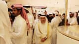 Saudi Arabian oil minister Ali Al-Naimi in Doha, Qatar for the Oil Producing Countries Ministerial Meeting.